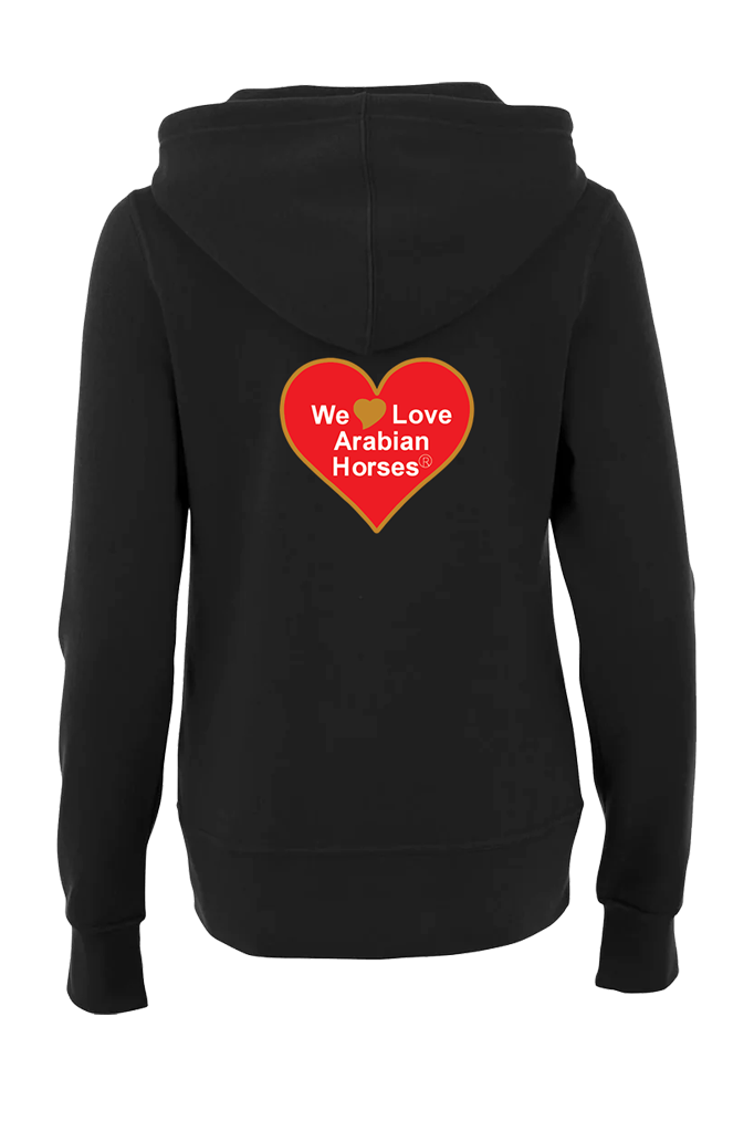 We Love Arabian Horses 'Cypress' Zippered Hoody